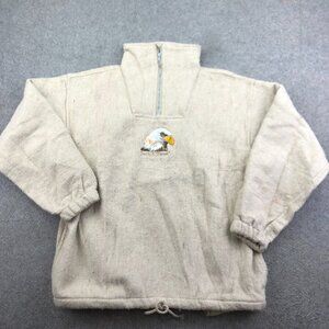 Vintage Earth Ragz Sweater XL Smith & Wesson Embroidered Eagle